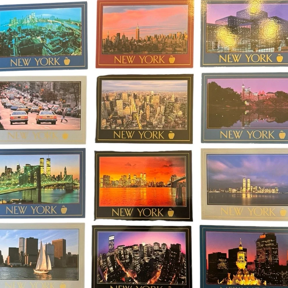 New York Cityscape Postcard Set